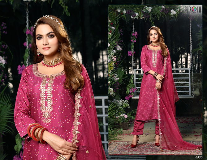 Pirohi Rajavir Fancy Festive Wear Wholesale Readymade Designer Salwar Suits